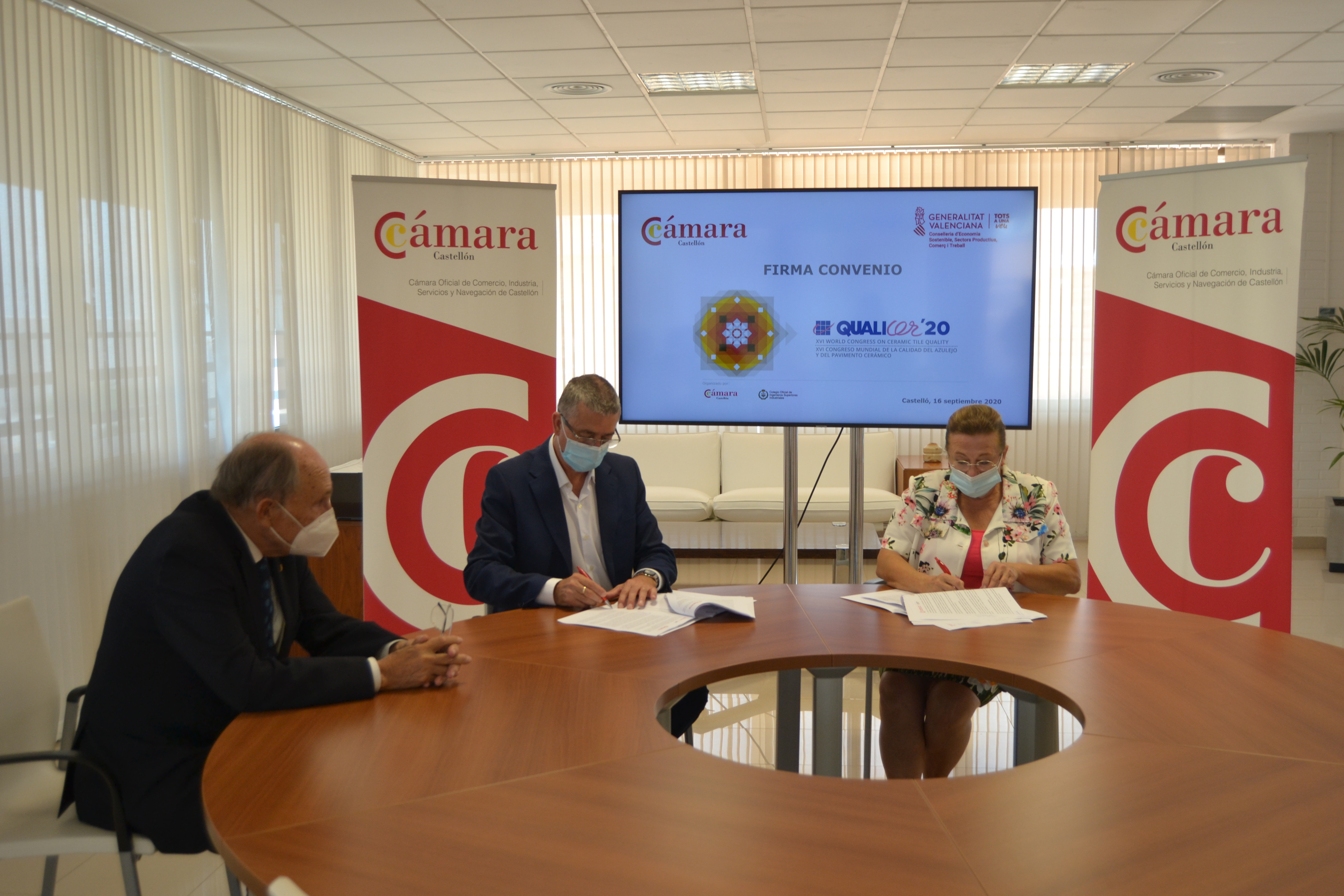 firma convenio qualicer sobe