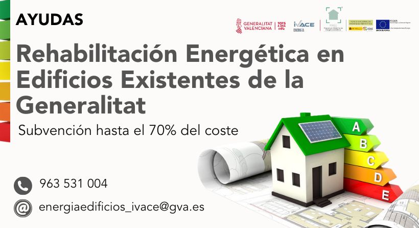PREEGV ayudas pree rehabilitacion energetica 1